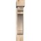 Ekena Millwork Olympic Block Smooth Bracket w/ Offset Brace, Douglas Fir, 7 1/2"W x 32"D x 40"H BKT0806X32X40OLY05SDF - alternate 3